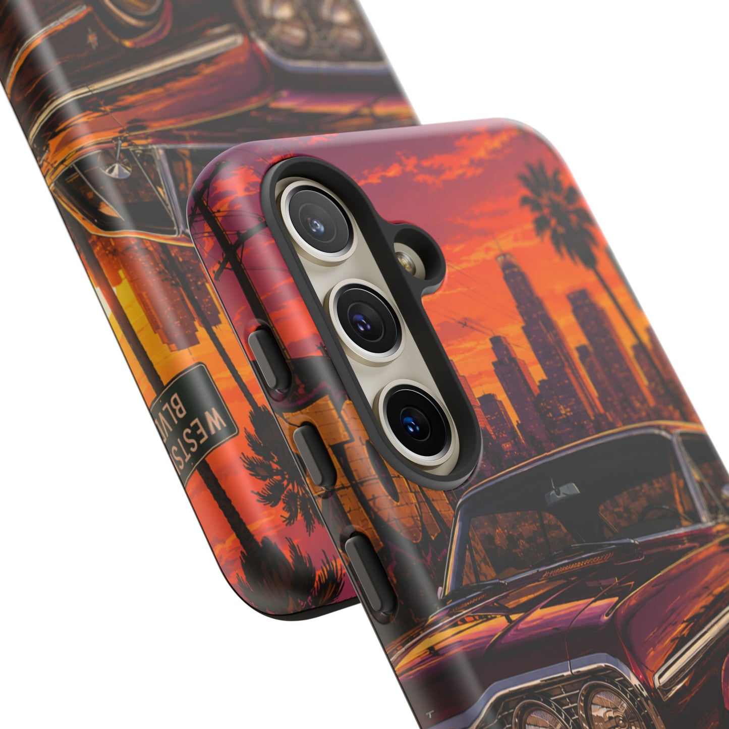 Compton Sunset Lowrider Samsung Phone Case