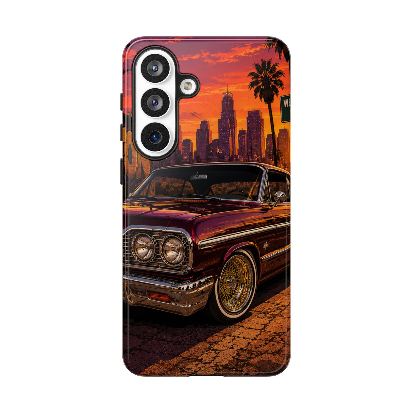 Compton Sunset Lowrider Samsung Phone Case