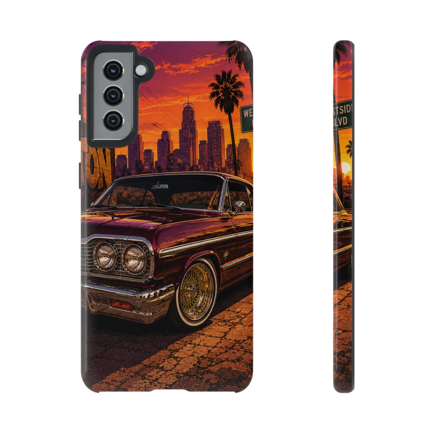 Compton Sunset Lowrider Samsung Phone Case