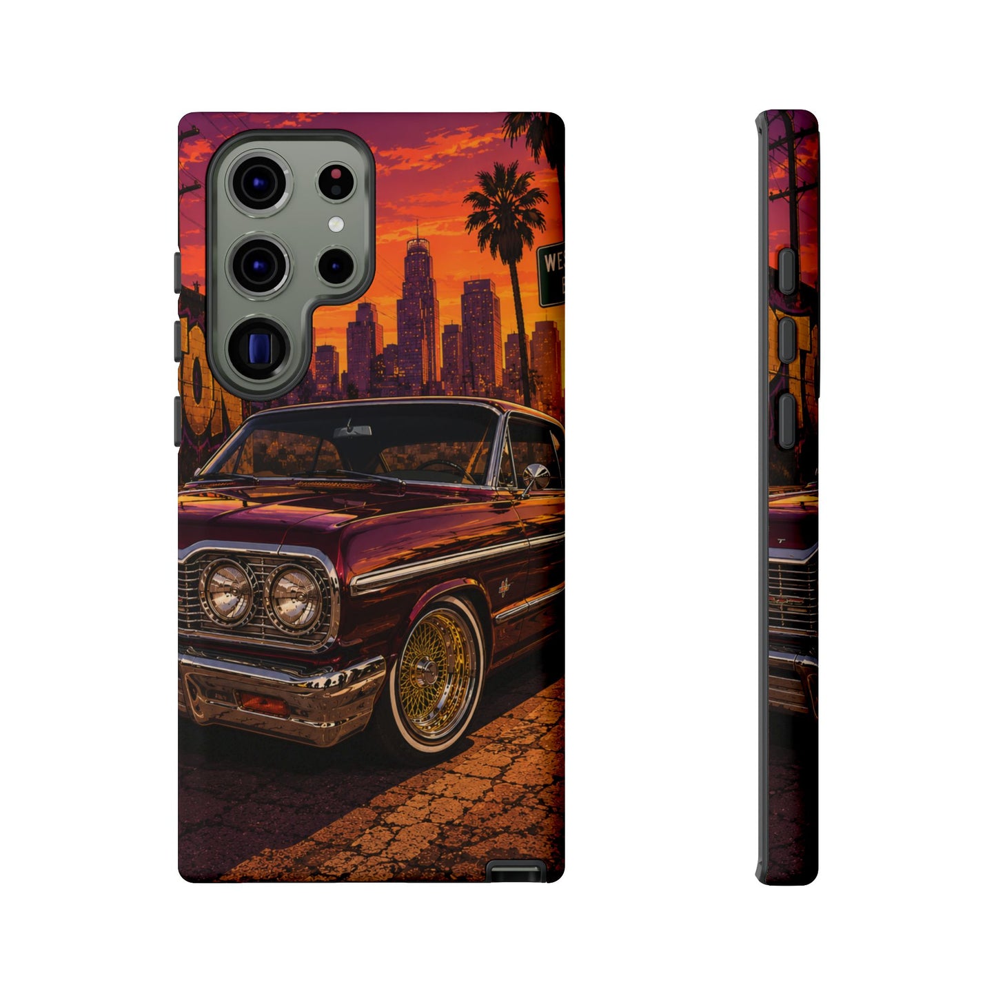 Compton Sunset Lowrider Samsung Phone Case