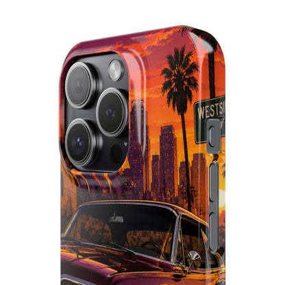 Compton Sunset Lowrider Slim iPhone Case
