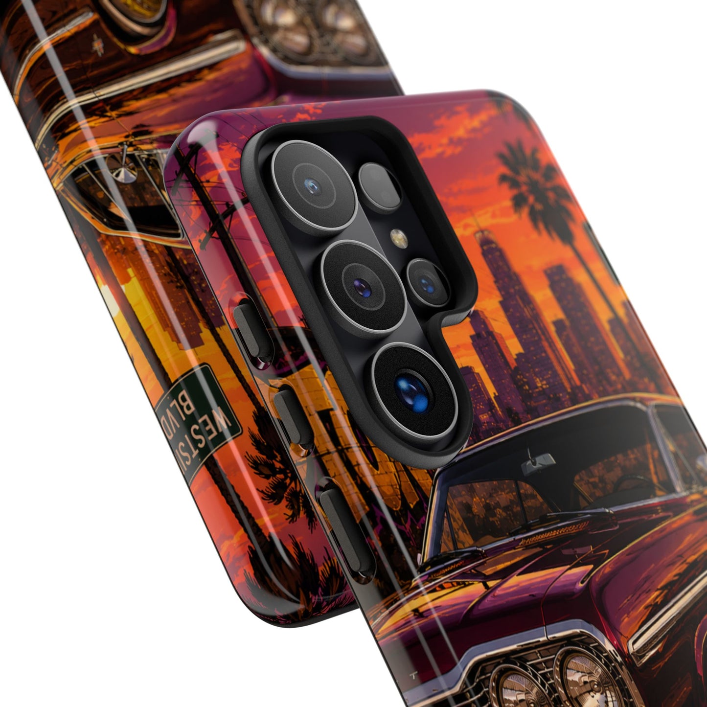 Compton Sunset Lowrider Samsung Phone Case