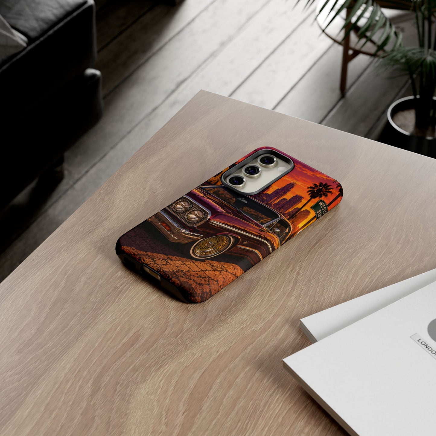 Compton Sunset Lowrider Samsung Phone Case