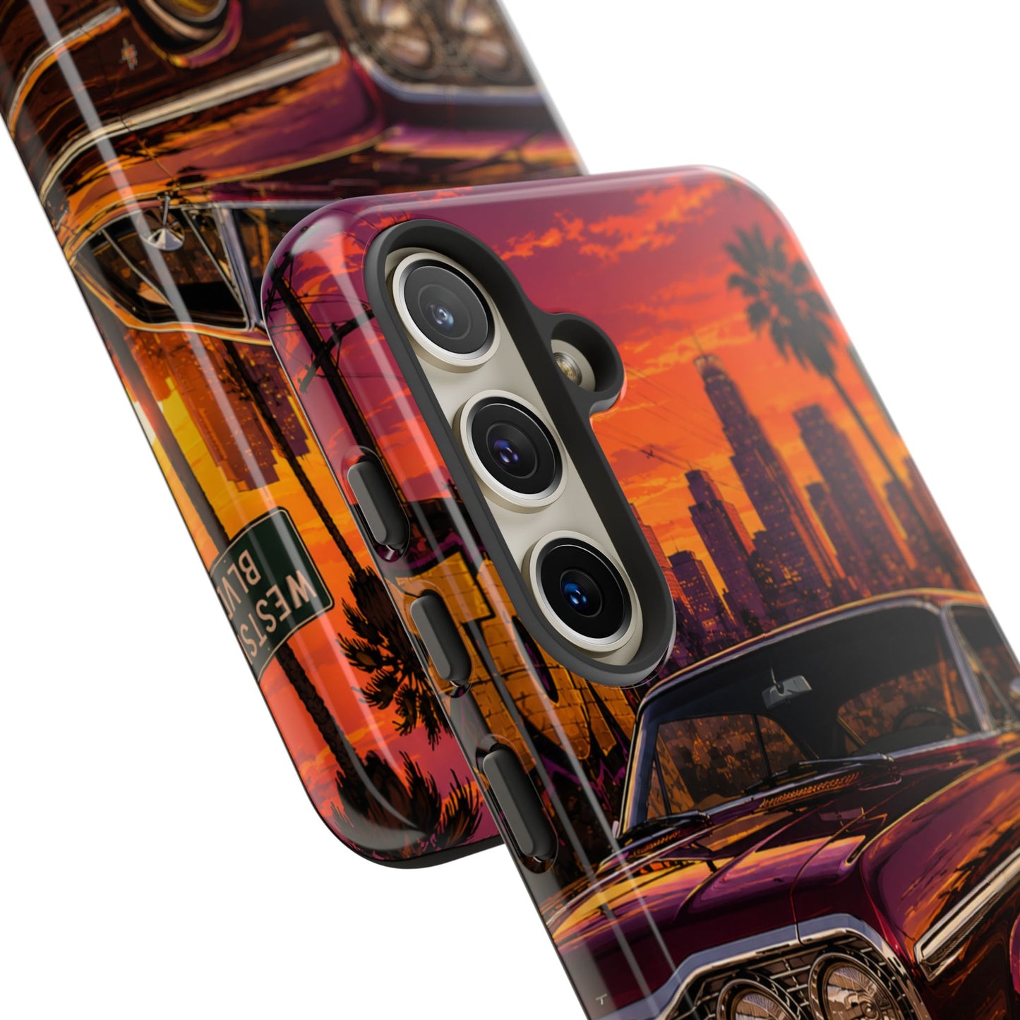 Compton Sunset Lowrider Samsung Phone Case
