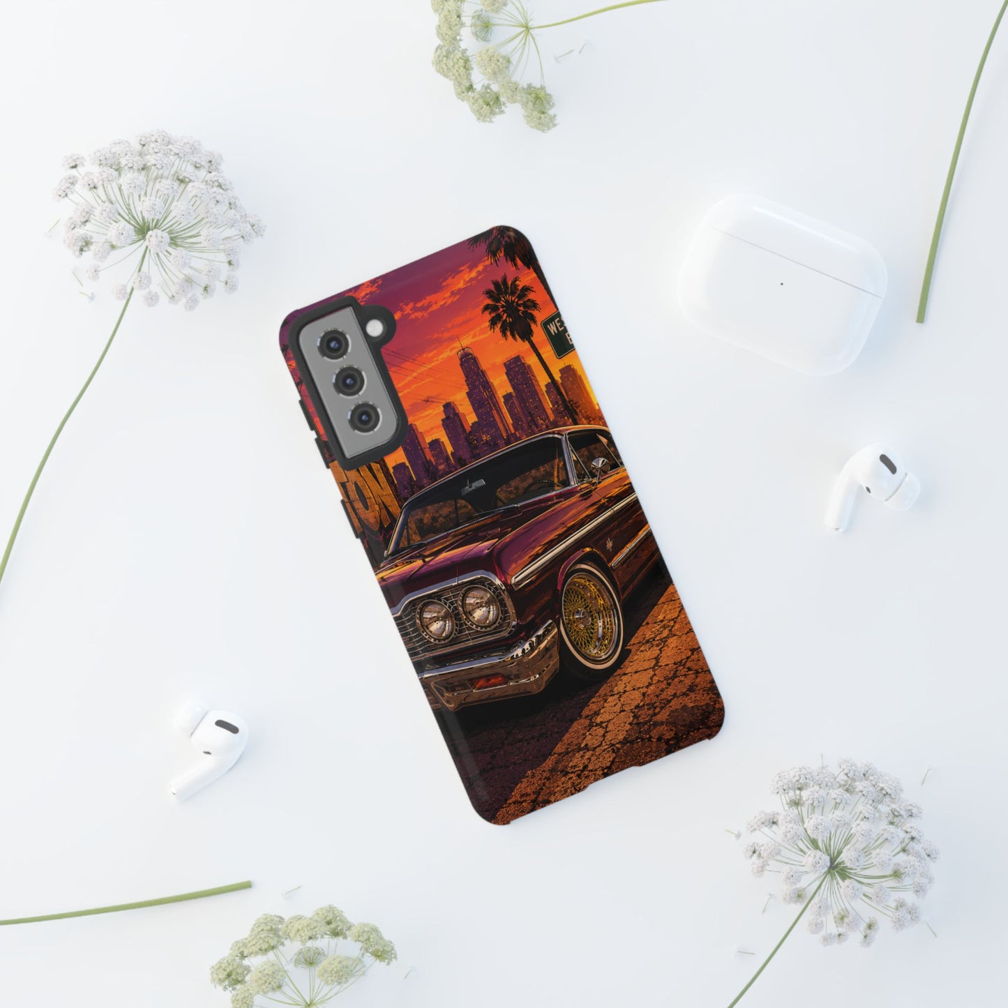 Compton Sunset Lowrider Samsung Phone Case