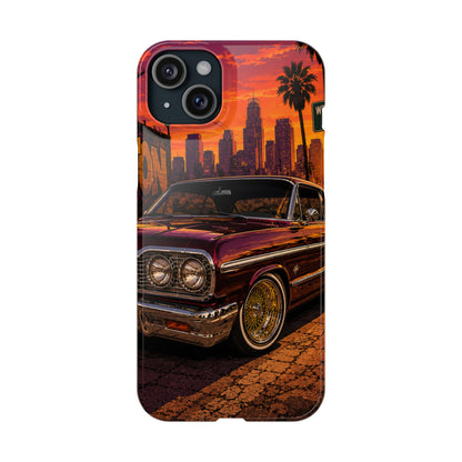 Compton Sunset Lowrider Slim iPhone Case