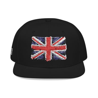 Union Jack Snapback Hat