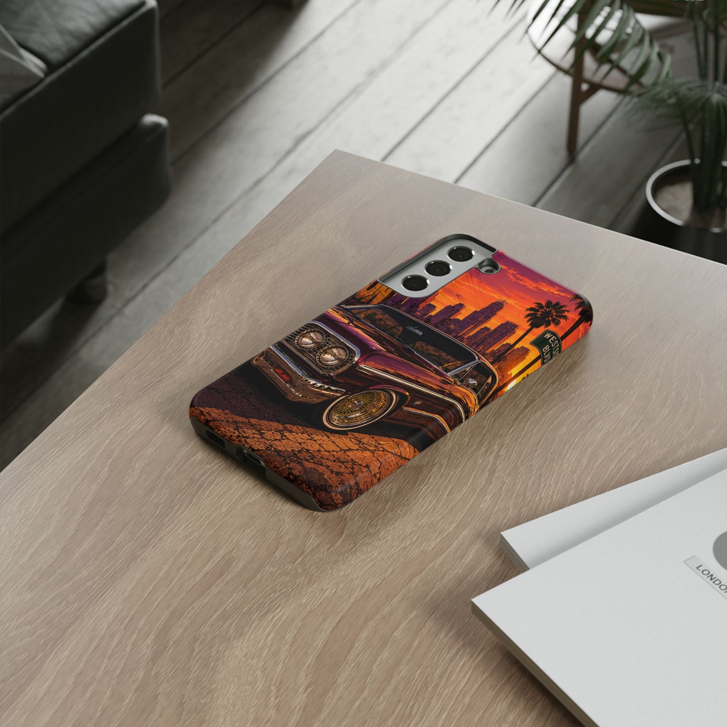 Compton Sunset Lowrider Samsung Phone Case
