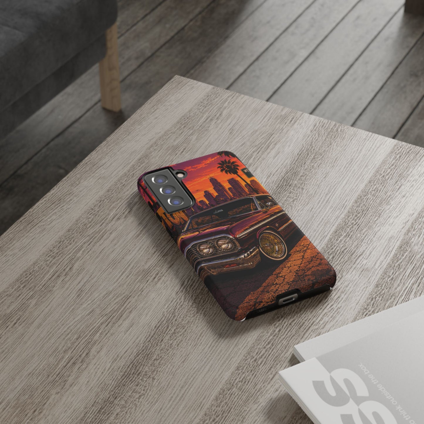 Compton Sunset Lowrider Samsung Phone Case