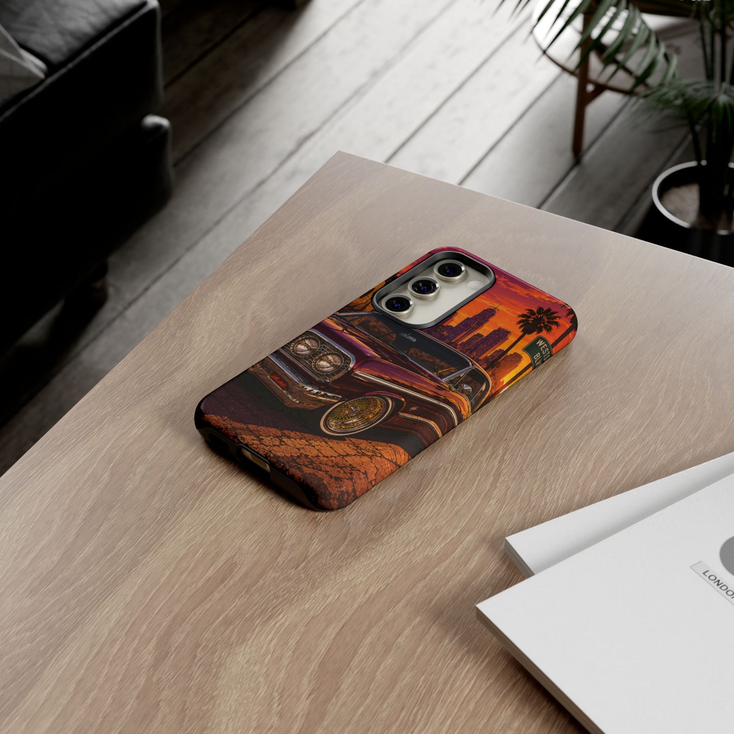Compton Sunset Lowrider Samsung Phone Case
