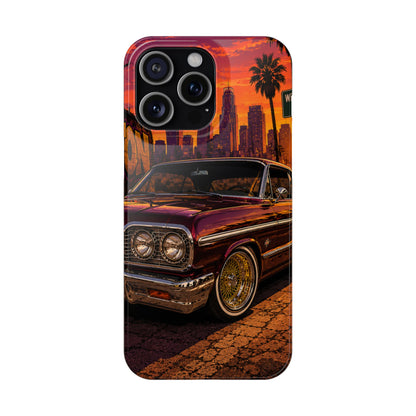 Compton Sunset Lowrider Slim iPhone Case