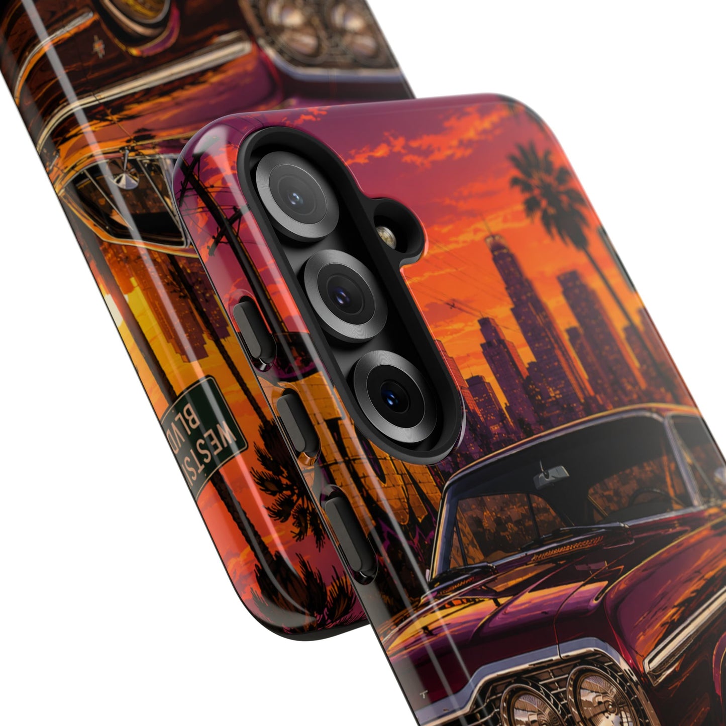 Compton Sunset Lowrider Samsung Phone Case