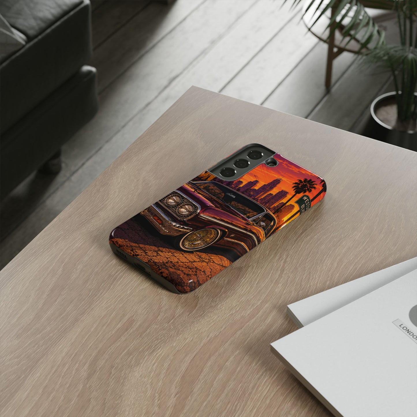 Compton Sunset Lowrider Samsung Phone Case